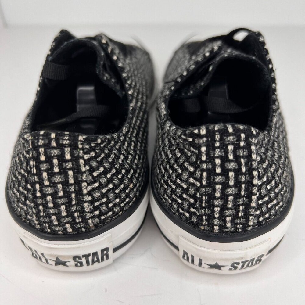 Converse Unisex 119121F Black Gray Chuck Taylor All Star Low Size 6M 8W Sneakers - Picture 5 of 9